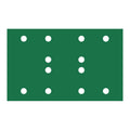 RUPES PROCUT Film Abrasive Sheet 80mm x130mm 315 x 51  12 Holes  P60 Grit Box of 100pcs 945FB060