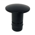 Bobs Machine Deck Plug  Pedestal Seat Plug 075 Hole Black 311000002PCGBLK