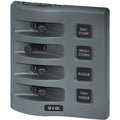 Blue Sea 4305 WeatherDeck 12V DC Waterproof Switch Panel  4 Posistion 4305