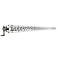 Black Oak Pro Series 30 Single Row 50 LED Light Bar  Combo Optics  White Housing 50CMS5OS