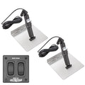 Lectrotab XKA Stainless Steel Trim Tab Kit wRocker Switch  9 x 12 XKAF9X12